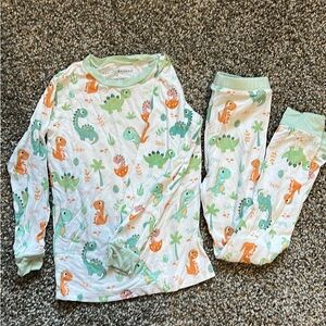 Dinosaur Print Bamboo Pjs